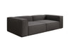 Luxuriöses Designer Sofa Lesley 3-Sitzer: Modern, Komfortabel & Vielseitig in Stoff
