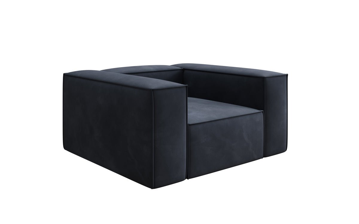 Luxuriöser Designer Samt Sofa-Sessel Lesley – Komfort, Stil & Eleganz für Ihr Zuhause