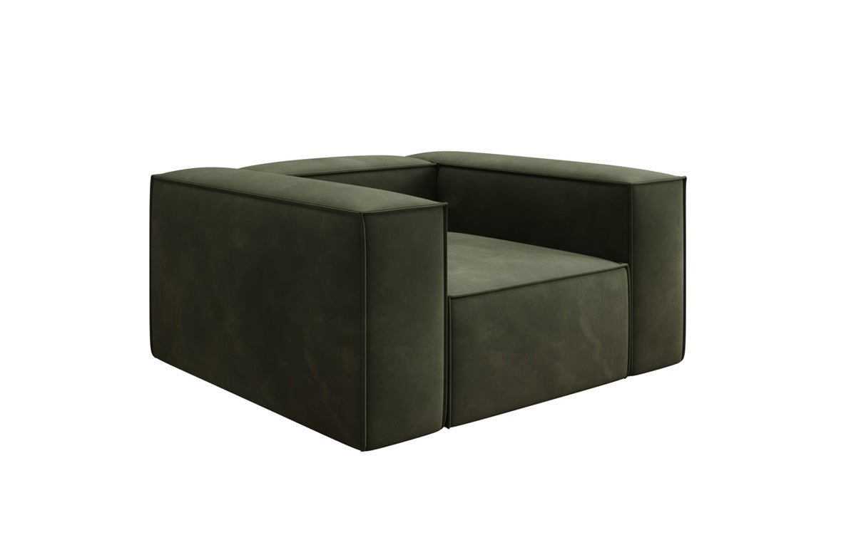 Luxuriöser Designer Samt Sofa-Sessel Lesley – Komfort, Stil & Eleganz für Ihr Zuhause