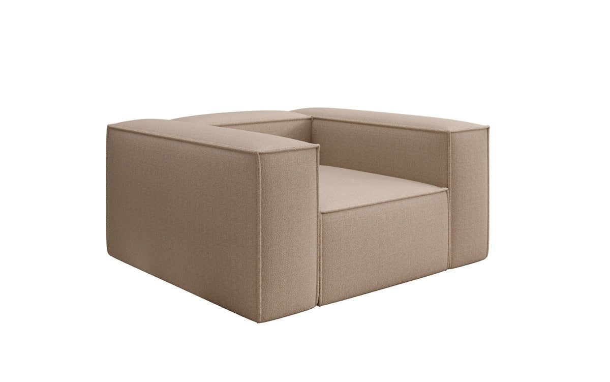 Lesley Luxus Designer Sofa-Sessel – Moderner Bouclé Armlehnstuhl für Ihr Wohnzimmer