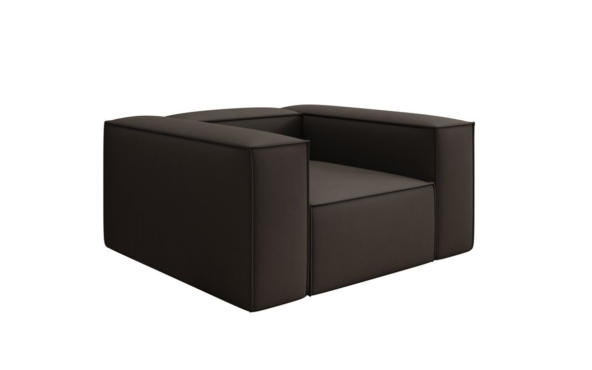 Lesley Designer Polstersessel: Komfortabler Stoff Armstuhl für Modernes Wohnzimmer