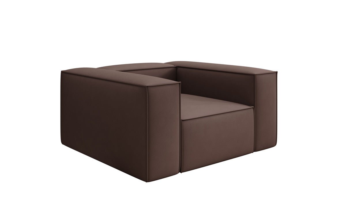Lesley Designer Polstersessel: Komfortabler Stoff Armstuhl für Modernes Wohnzimmer