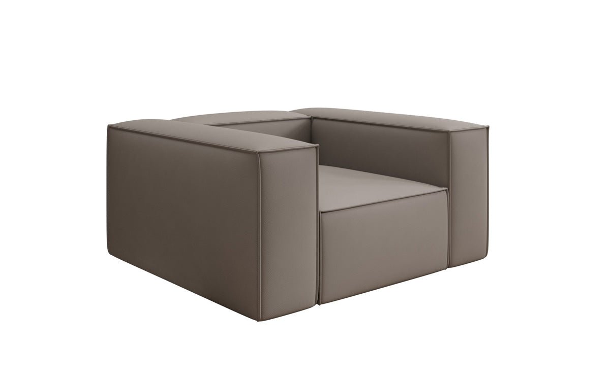 Lesley Designer Polstersessel: Komfortabler Stoff Armstuhl für Modernes Wohnzimmer