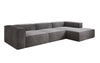 Luxuriöses L-Form Samtsofa Lesley – Modernes Design, Hoher Komfort für Ihr Zuhause