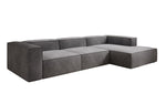 Lade das Bild in den Galerie-Viewer, Luxuriöses L-Form Samtsofa Lesley – Modernes Design, Hoher Komfort für Ihr Zuhause
