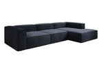 Lade das Bild in den Galerie-Viewer, Luxuriöses L-Form Samtsofa Lesley – Modernes Design, Hoher Komfort für Ihr Zuhause
