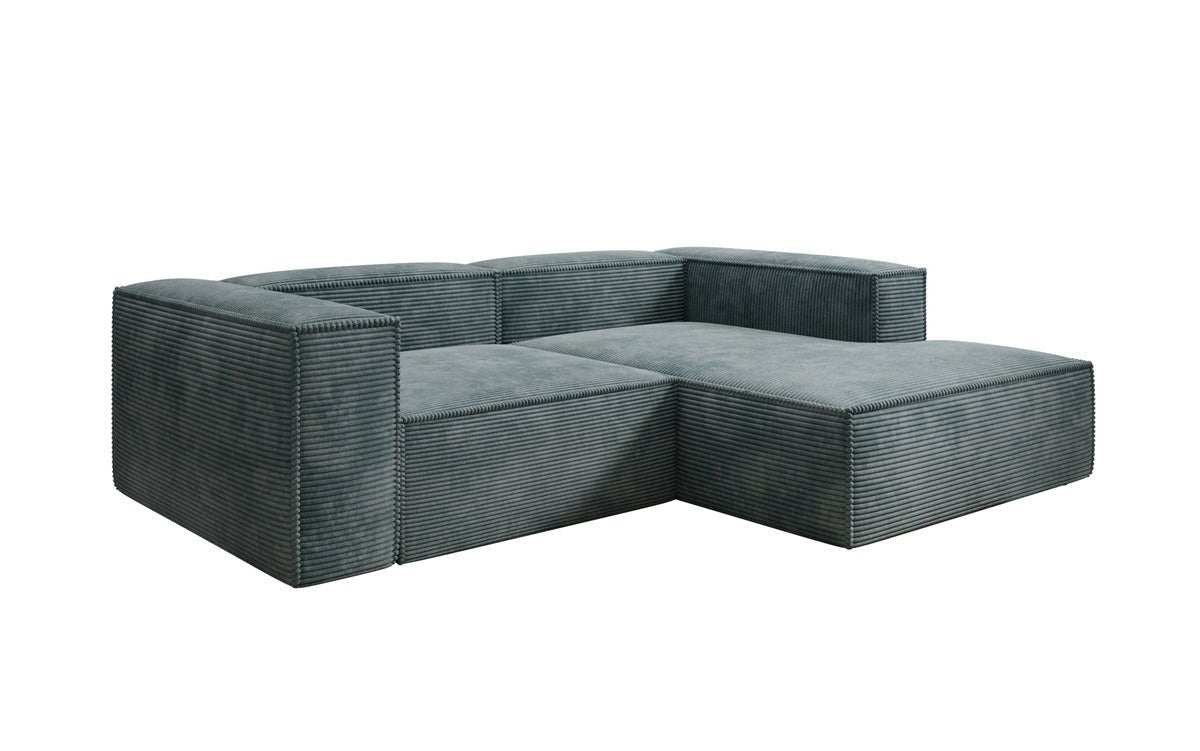 Lesley L-Form Designer Sofa aus Cord: Stilvolle Gemütlichkeit für Ihr Wohnzimmer