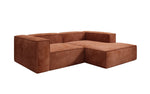 Lade das Bild in den Galerie-Viewer, Luxuriöses Ecksofa Lesley L-Form in Cordstoff – Komfort trifft Design
