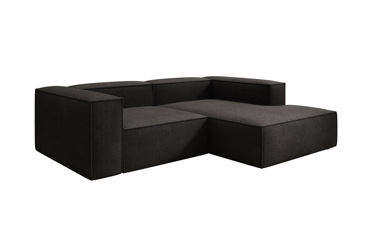 Luxuriöses L-Form Designer Sofa Lesley Mini – Weicher Bouclé, Modern, Komfortabel