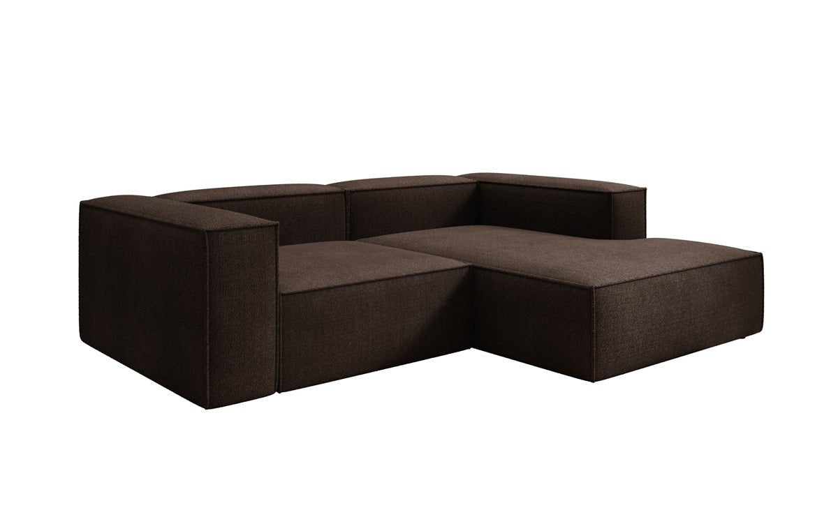Luxuriöses L-Form Designer Sofa Lesley Mini – Weicher Bouclé, Modern, Komfortabel