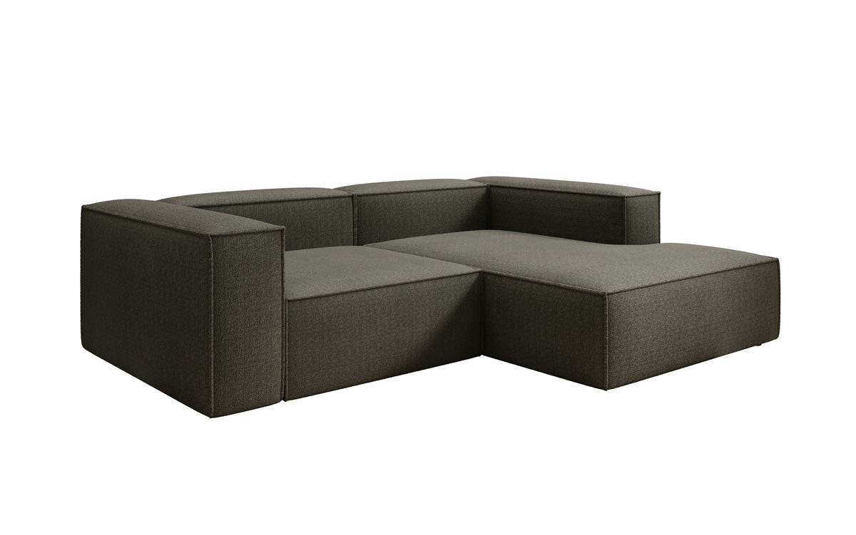 Luxuriöses L-Form Designer Sofa Lesley Mini – Weicher Bouclé, Modern, Komfortabel