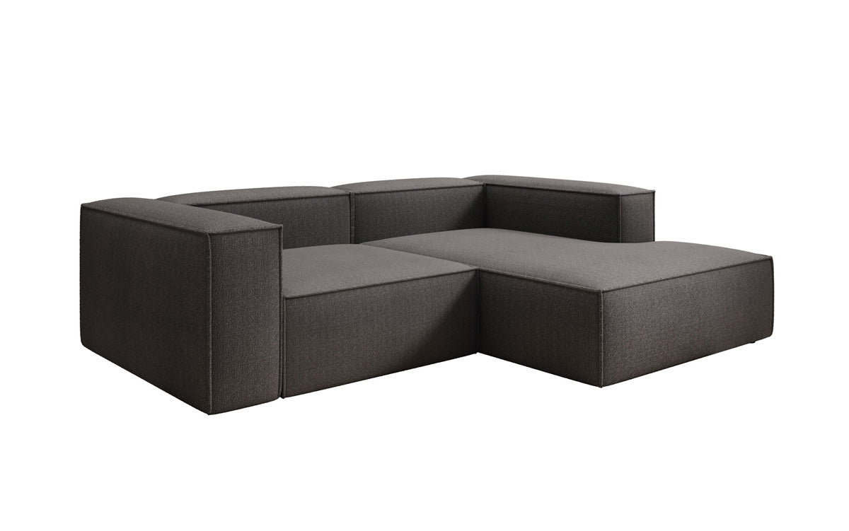Luxuriöses L-Form Designer Sofa Lesley Mini – Weicher Bouclé, Modern, Komfortabel