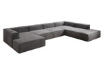 Lade das Bild in den Galerie-Viewer, Luxuriöses Designer U-Form Samtsofa Lesley XXL – Elegante, Moderne Wohnzimmer-Couch

