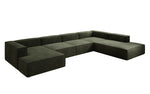 Lade das Bild in den Galerie-Viewer, Luxuriöses Designer U-Form Samtsofa Lesley XXL – Elegante, Moderne Wohnzimmer-Couch
