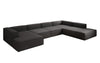 Luxuriöses Designer U-Form Ecksofa XXL – Modernes Stoffsofa für Wohnzimmer