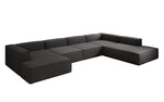 Lade das Bild in den Galerie-Viewer, Luxuriöses Designer U-Form Ecksofa XXL – Modernes Stoffsofa für Wohnzimmer
