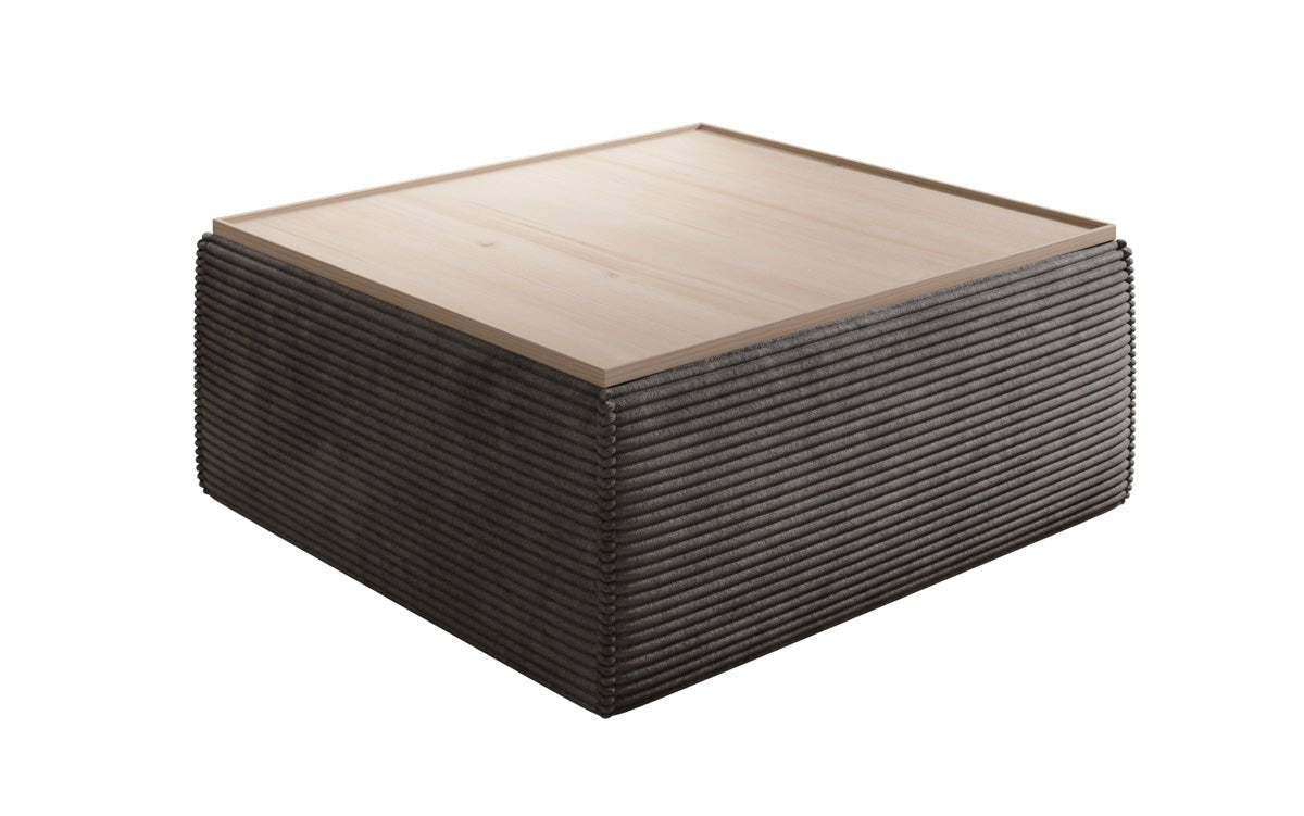Lesley Cord Beistellhocker: Multifunktionaler Couchtisch mit Stauraum & Stil