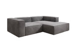 Lade das Bild in den Galerie-Viewer, Luxuriöses Ecksofa Lesley Mini Samt: Modernes Design für Ihr Wohnzimmer
