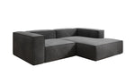 Lade das Bild in den Galerie-Viewer, Luxuriöses Ecksofa Lesley Mini Samt: Modernes Design für Ihr Wohnzimmer
