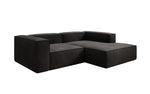 Lade das Bild in den Galerie-Viewer, Luxuriöses Ecksofa Lesley Mini Samt: Modernes Design für Ihr Wohnzimmer
