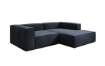Lade das Bild in den Galerie-Viewer, Luxuriöses Ecksofa Lesley Mini Samt: Modernes Design für Ihr Wohnzimmer
