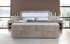 Luxuriöses Boxspringbett Relax: Komfort, LED-Beleuchtung, Stauraum & USB-Anschluss im Cord-Design
