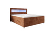 Luxuriöses Boxspringbett Relax: Komfort, LED-Beleuchtung, Stauraum & USB-Anschluss im Cord-Design