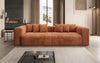 Tully 3-Sitzer Cordsofa: Modernes Design, Luxuriöser Komfort für Ihr Wohnzimmer