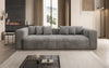 Tully 3-Sitzer Cordsofa: Modernes Design, Luxuriöser Komfort für Ihr Wohnzimmer