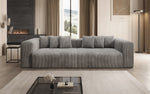 Lade das Bild in den Galerie-Viewer, Tully 3-Sitzer Cordsofa: Modernes Design, Luxuriöser Komfort für Ihr Wohnzimmer
