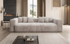 Tully 3-Sitzer Cordsofa: Modernes Design, Luxuriöser Komfort für Ihr Wohnzimmer