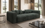 Lade das Bild in den Galerie-Viewer, Tully 3-Sitzer Cordsofa: Modernes Design, Luxuriöser Komfort für Ihr Wohnzimmer
