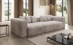 Lade das Bild in den Galerie-Viewer, Tully 3-Sitzer Cordsofa: Modernes Design, Luxuriöser Komfort für Ihr Wohnzimmer
