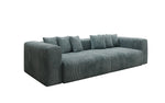 Lade das Bild in den Galerie-Viewer, Tully 3-Sitzer Cordsofa: Modernes Design, Luxuriöser Komfort für Ihr Wohnzimmer
