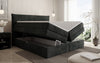 Luxuriöses Boxspringbett Stella: Cord Stoff, Integrierter Stauraum, Optimaler Schlafkomfort