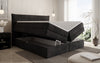 Luxuriöses Boxspringbett Stella: Cord Stoff, Integrierter Stauraum, Optimaler Schlafkomfort