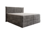Luxuriöses Boxspringbett Stella: Cord Stoff, Integrierter Stauraum, Optimaler Schlafkomfort