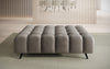 Luxuriöser Samt Beistellhocker Amora – Eleganter, Moderner Sitzhocker mit Komfort-Design