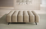 Lade das Bild in den Galerie-Viewer, Luxuriöser Samt Beistellhocker Amora – Eleganter, Moderner Sitzhocker mit Komfort-Design

