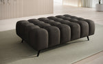 Lade das Bild in den Galerie-Viewer, Luxuriöser Samt Beistellhocker Amora – Eleganter, Moderner Sitzhocker mit Komfort-Design
