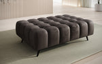 Lade das Bild in den Galerie-Viewer, Luxuriöser Samt Beistellhocker Amora – Eleganter, Moderner Sitzhocker mit Komfort-Design
