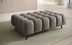 Lade das Bild in den Galerie-Viewer, Luxuriöser Samt Beistellhocker Amora – Eleganter, Moderner Sitzhocker mit Komfort-Design
