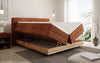 Nero Boxspringbett: Modernes Cord-Holzbett mit Stauraum für luxuriösen Schlafkomfort
