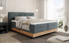 Elegantes Nero Boxspringbett: Komfort, Stauraum, LED-Beleuchtung, USB-Anschluss