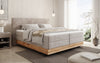 Elegantes Nero Boxspringbett: Komfort, Stauraum, LED-Beleuchtung, USB-Anschluss