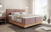 Elegantes Nero Boxspringbett: Komfort, Stauraum, LED-Beleuchtung, USB-Anschluss