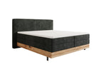 Lade das Bild in den Galerie-Viewer, Elegantes Nero Boxspringbett: Komfort, Stauraum, LED-Beleuchtung, USB-Anschluss

