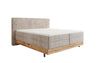 Elegantes Nero Boxspringbett: Komfort, Stauraum, LED-Beleuchtung, USB-Anschluss