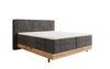 Elegantes Nero Boxspringbett: Komfort, Stauraum, LED-Beleuchtung, USB-Anschluss