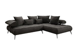 Lade das Bild in den Galerie-Viewer, Elegantes Designer L-Sofa Sydney: Elektrische Schlaffunktion, Samtbezug, Großzügiger Stauraum
